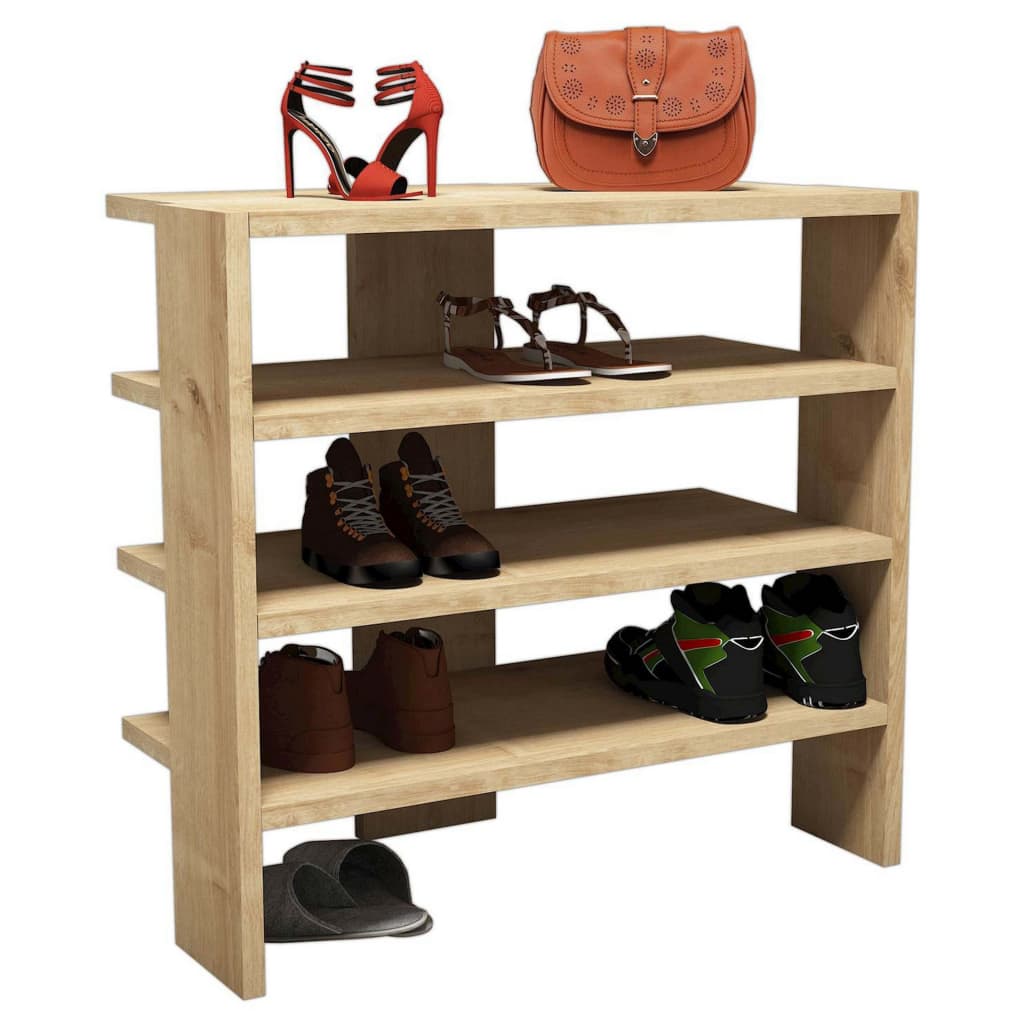 

Homemania Schoenenkast Mix 63,6x31,8x60 cm eikenkleurig