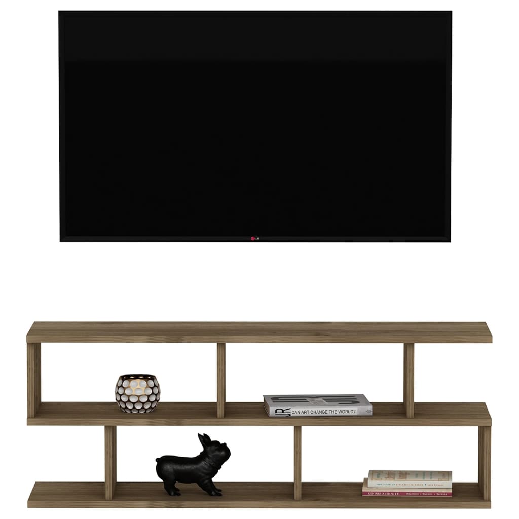 

Homemania Tv-meubel Su 120x29,6x45 cm walnootkleurig