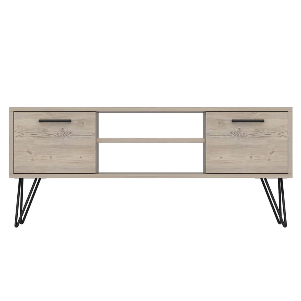 

Homemania Tv-meubel Almira 120x35x50 cm houtkleurig en zwart