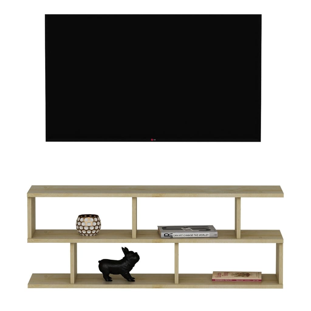 

Homemania Tv-meubel Su 120x29,6x45 cm eikenkleurig