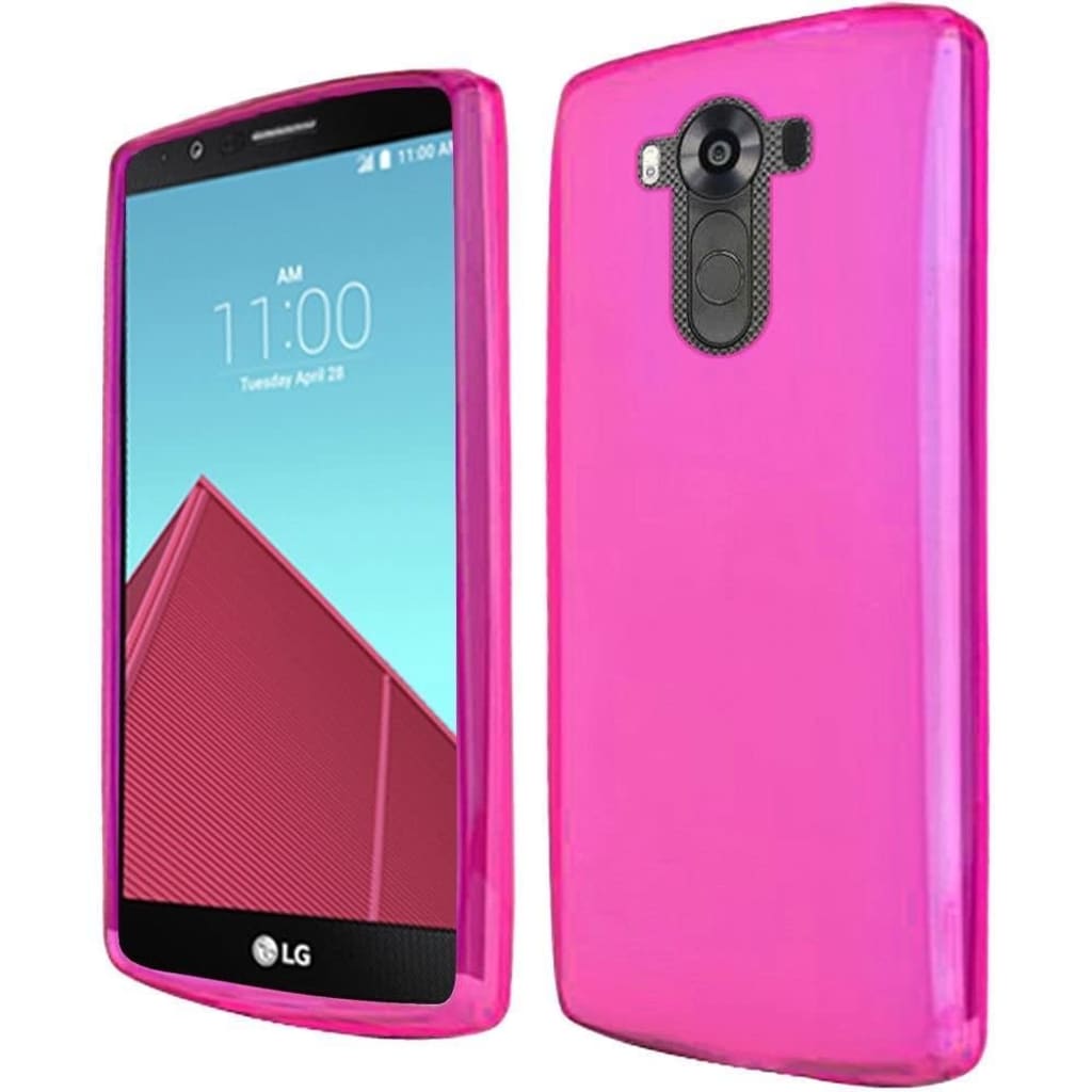 Merkloos Teleplus Lg V10 Full Protected Silicone Case Pink huismerk kopen in de aanbieding