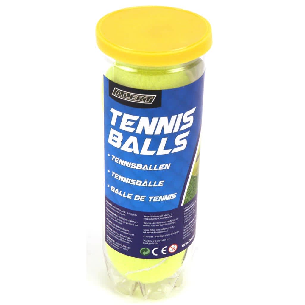 Alert 3 Tennisballen in Koker