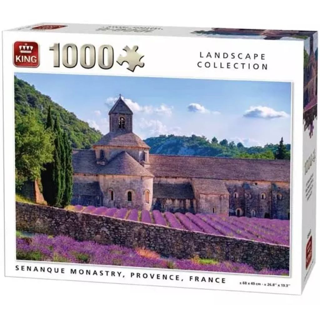 Afbeelding King legpuzzel Senanque Monastry, Provence 1000 stukjes door Vidaxl.nl