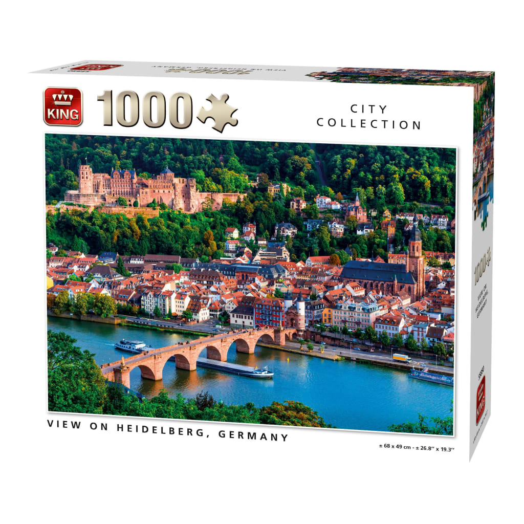 King Legpuzzel Heidelberg Duitsland 1000 stukjes