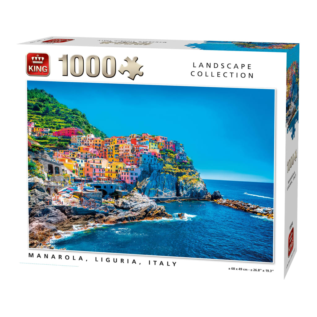 King Legpuzzel Manarola Liguria Italië 1000 stukjes