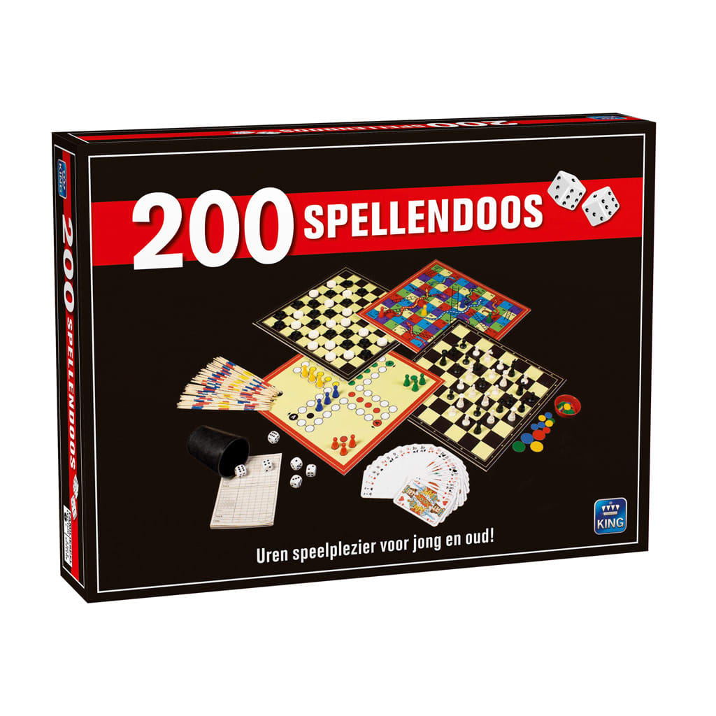 Afbeelding 200 Spellendoos door Vidaxl.nl