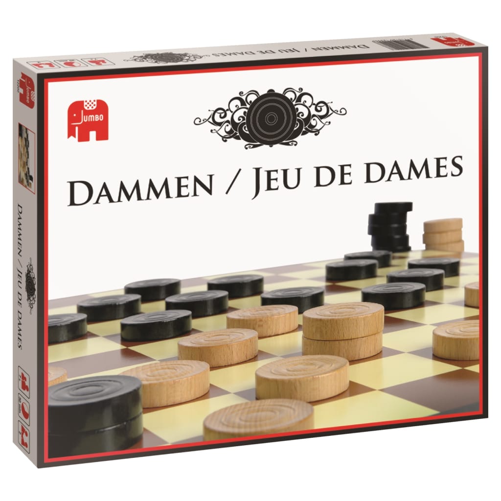 Afbeelding Jumbo dammen hout 41-delig door Vidaxl.nl