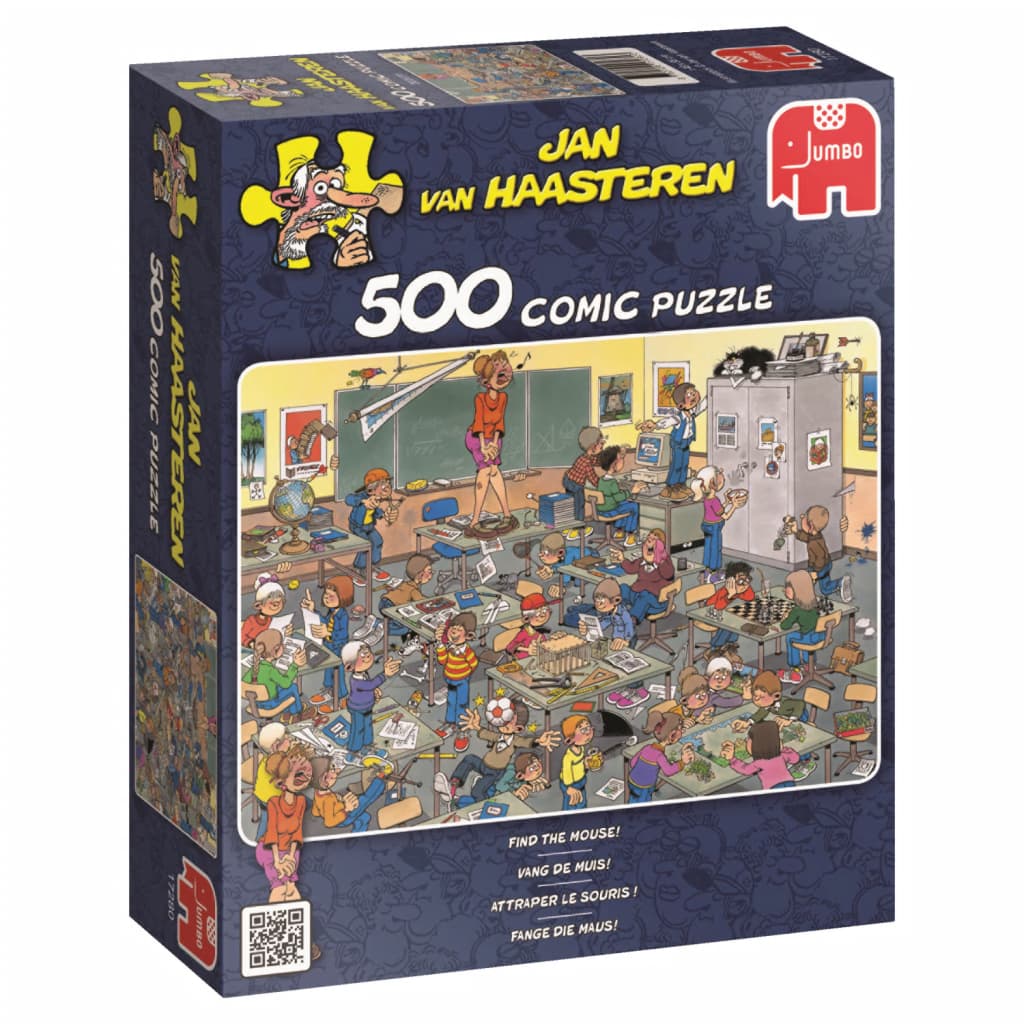 Afbeelding Jumbo Jan van Haasteren Vang de Muis legpuzzel 500 stukjes door Vidaxl.nl