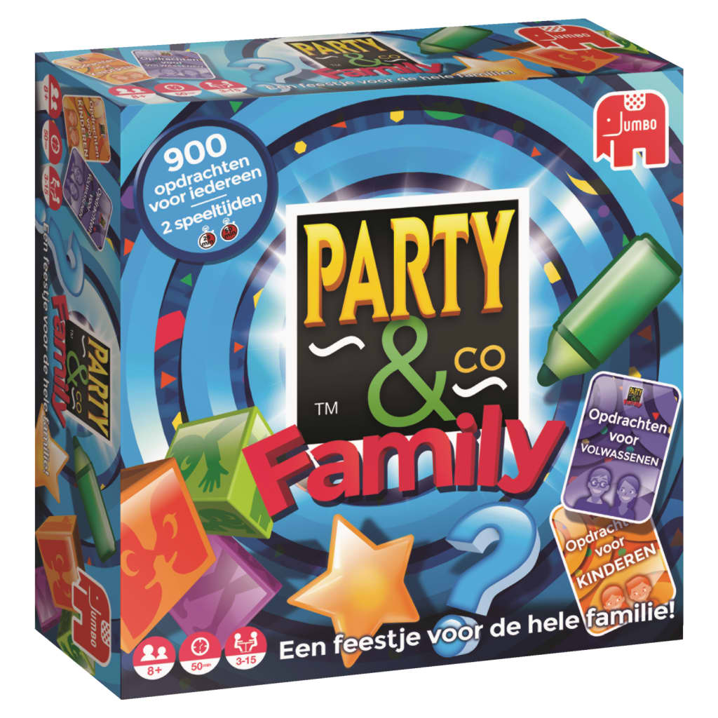 Afbeelding Jumbo gezelschapsspel Party & Co Family door Vidaxl.nl