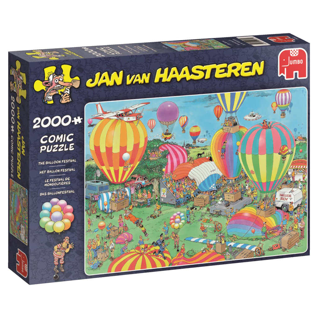 Afbeelding Puzzel Jan Van Haasteren Het Ballon Festival 2000 Stukjes door Vidaxl.nl