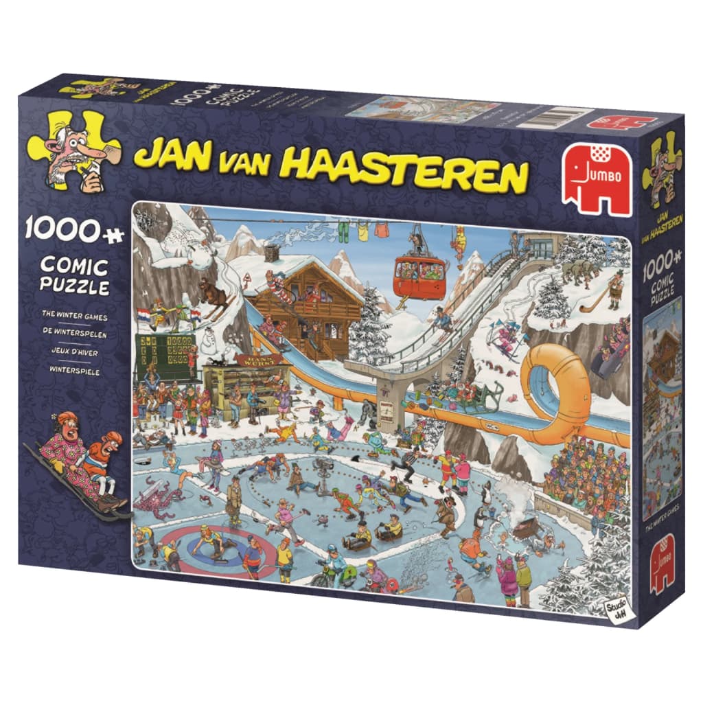 Afbeelding Puzzel Jan Van Haasteren De Winterspelen 1000 stukjes door Vidaxl.nl