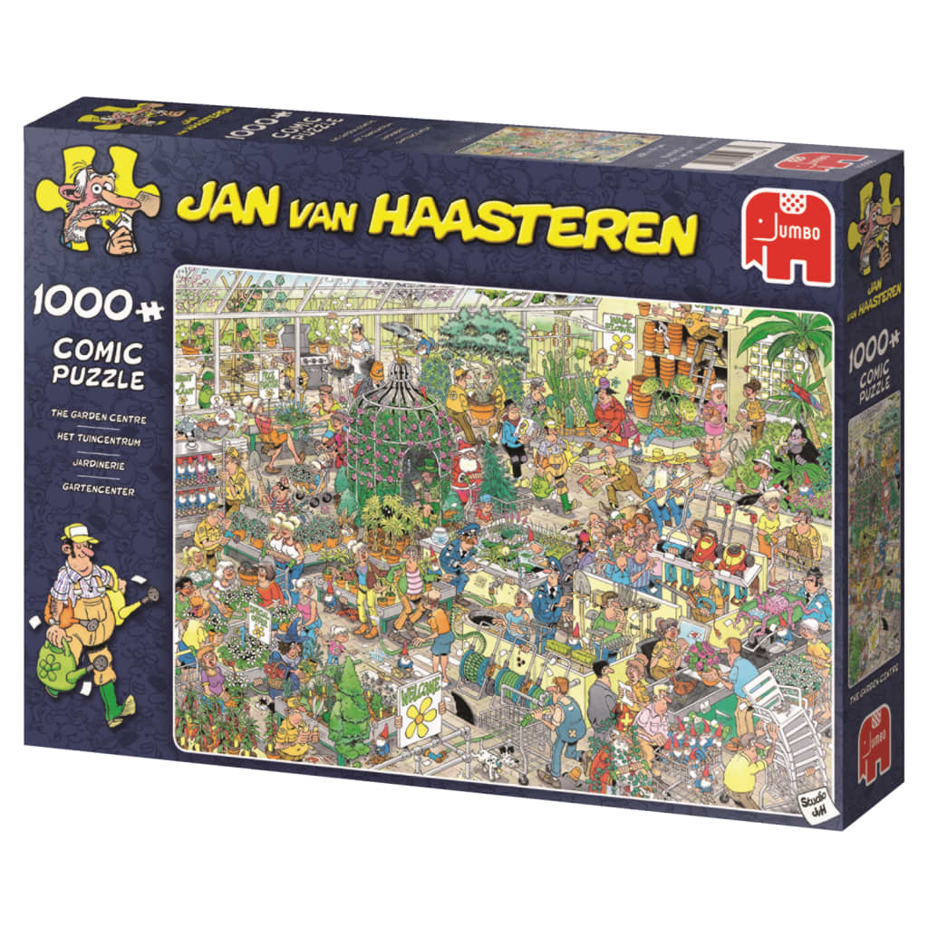 Afbeelding Jumbo legpuzzel Jan van Haasteren Het Tuincentrum 1000 stukjes door Vidaxl.nl