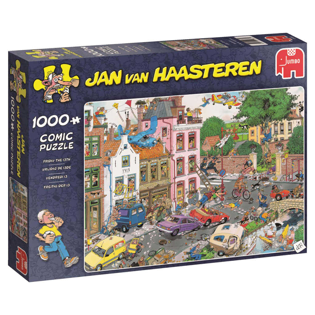 Afbeelding Jumbo legpuzzel Jan van Haasteren Vrijdag de 13e 1000 stukjes door Vidaxl.nl