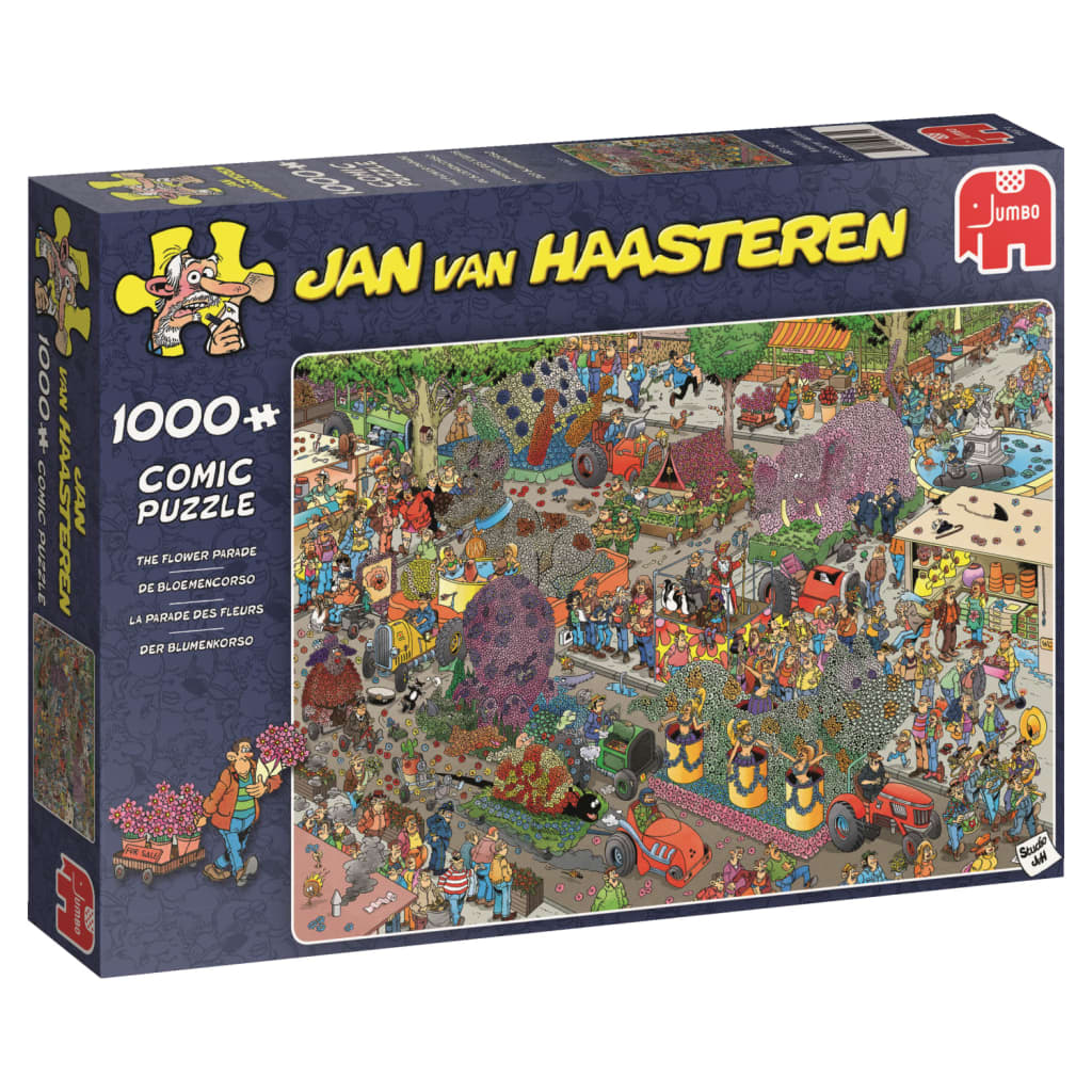 Afbeelding Jumbo legpuzzel Jan van Haasteren Flower Parade 1000 stukjes door Vidaxl.nl