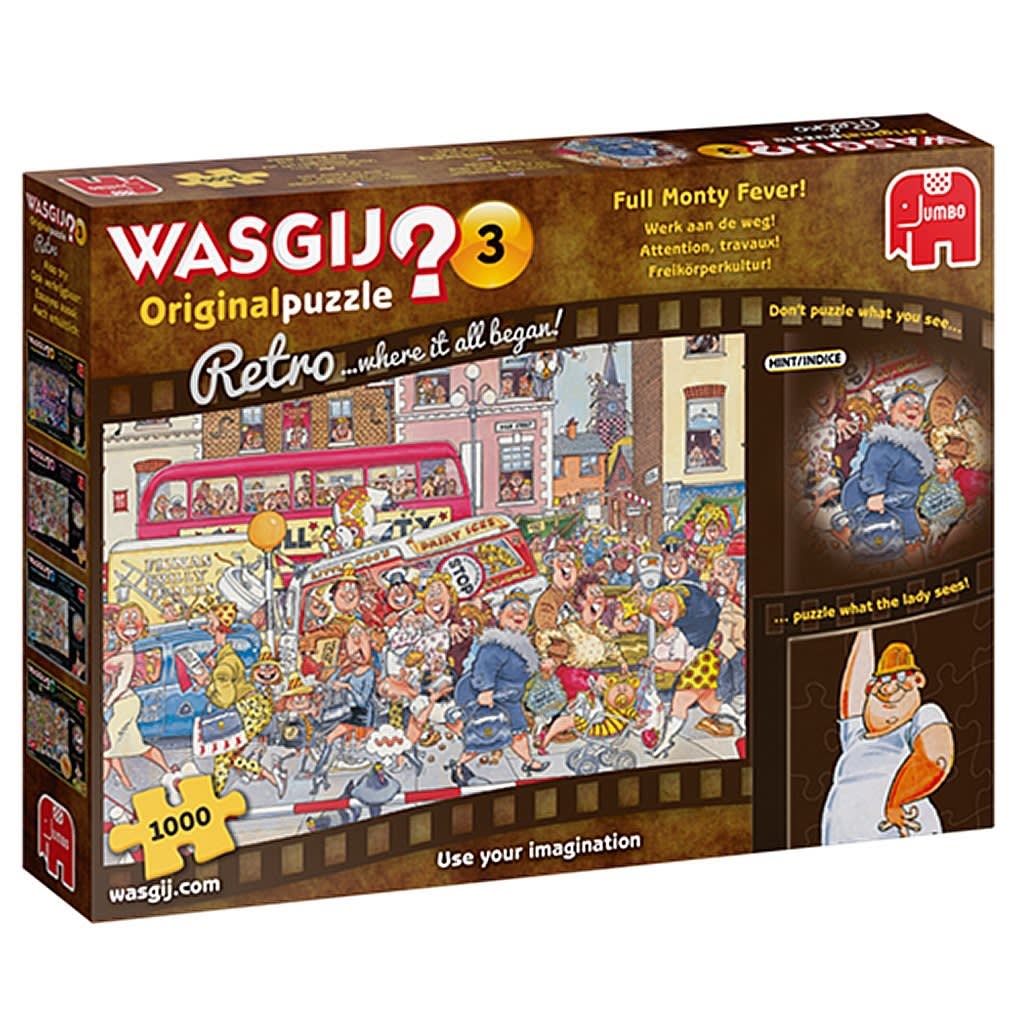 Afbeelding Jumbo legpuzzel Wasgij Retro Original 3 Werk aan de Weg! 1000 stukjes door Vidaxl.nl