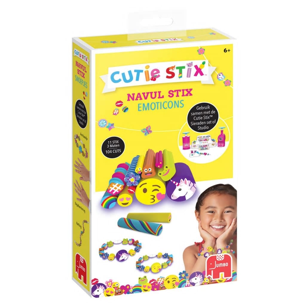 Afbeelding Cutie Stix Navulset Emoticons door Vidaxl.nl