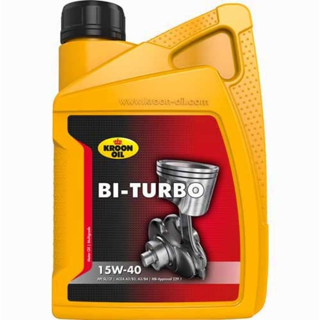 Kroon-oil Kroon Oil Motorolie Mineraal Bi-turbo 15w-40 1 Liter