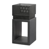 R'elite Vuurschaal vierkant met basis graniet look 979756