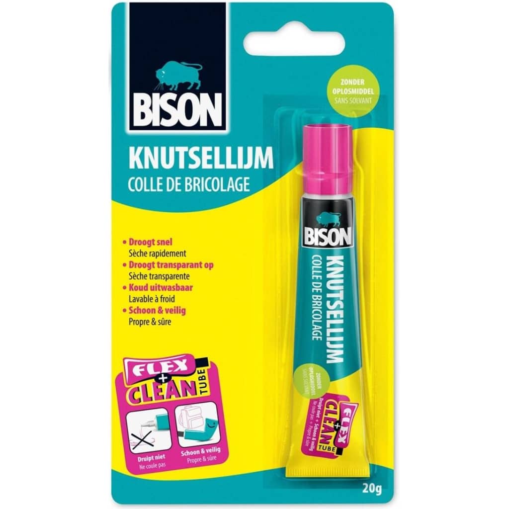 Bison Knutsellijm - Flex & Clean 20 gr