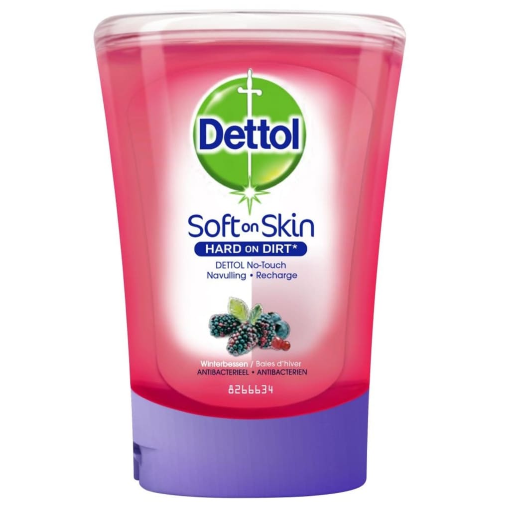 Dettol Handzeep No Touch Winter Bessen Navulling - 250 ml