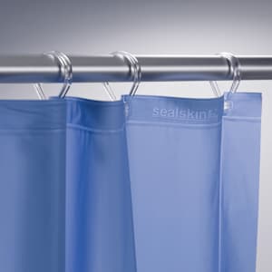 Sealskin Shower Curtain Granada 180 cm Blue 217001321