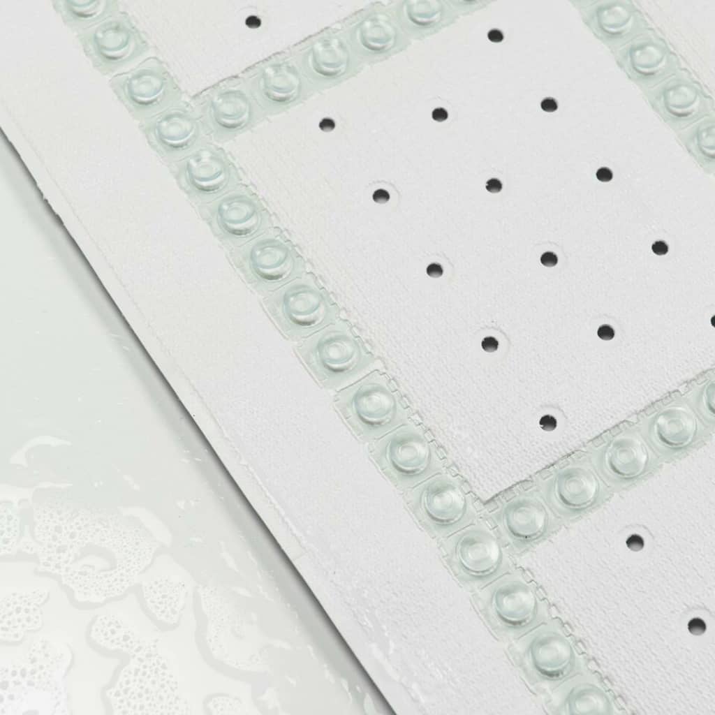 Covoraș antiderapant „Unilux”, 35x90 cm, alb