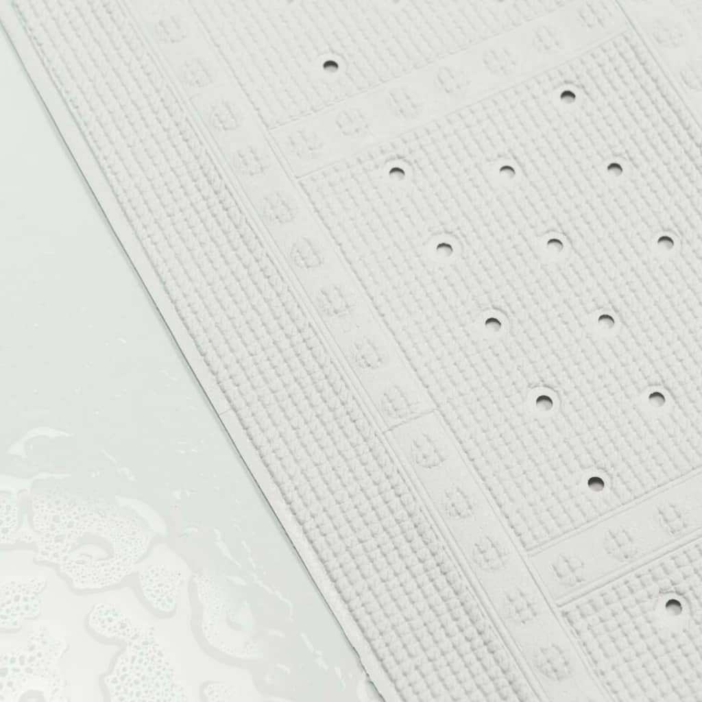 Covoraș antiderapant „Unilux”, 35x90 cm, alb