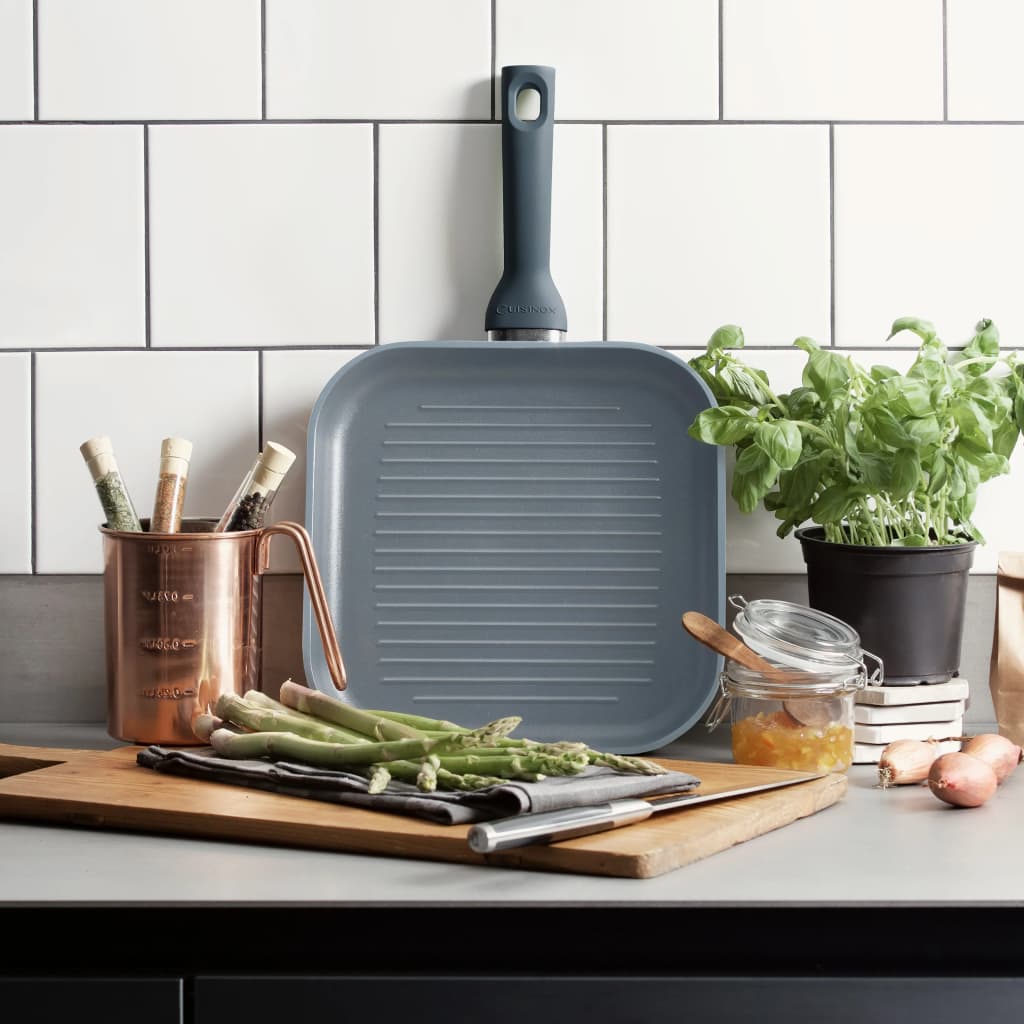 

CUISINOX Grillpan 26x26 cm blauw