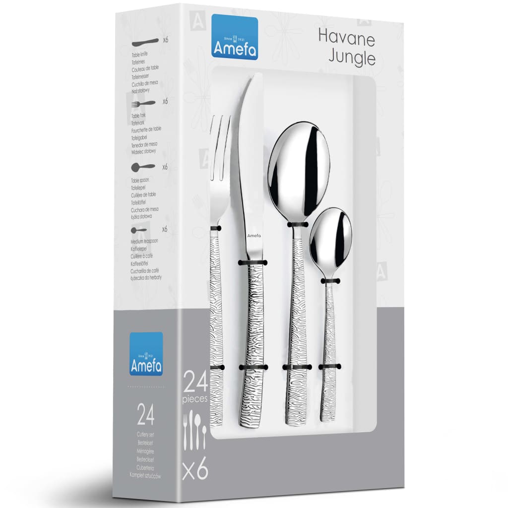 Havane Jungle 24 részes evőeszközkészlet