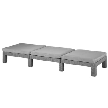 Allibert Chaise Longue Daytona Graphite 213720 Vidaxl Fr