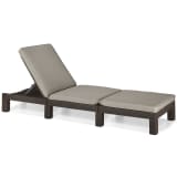 Allibert Chaise longue Daytona Marron 209434