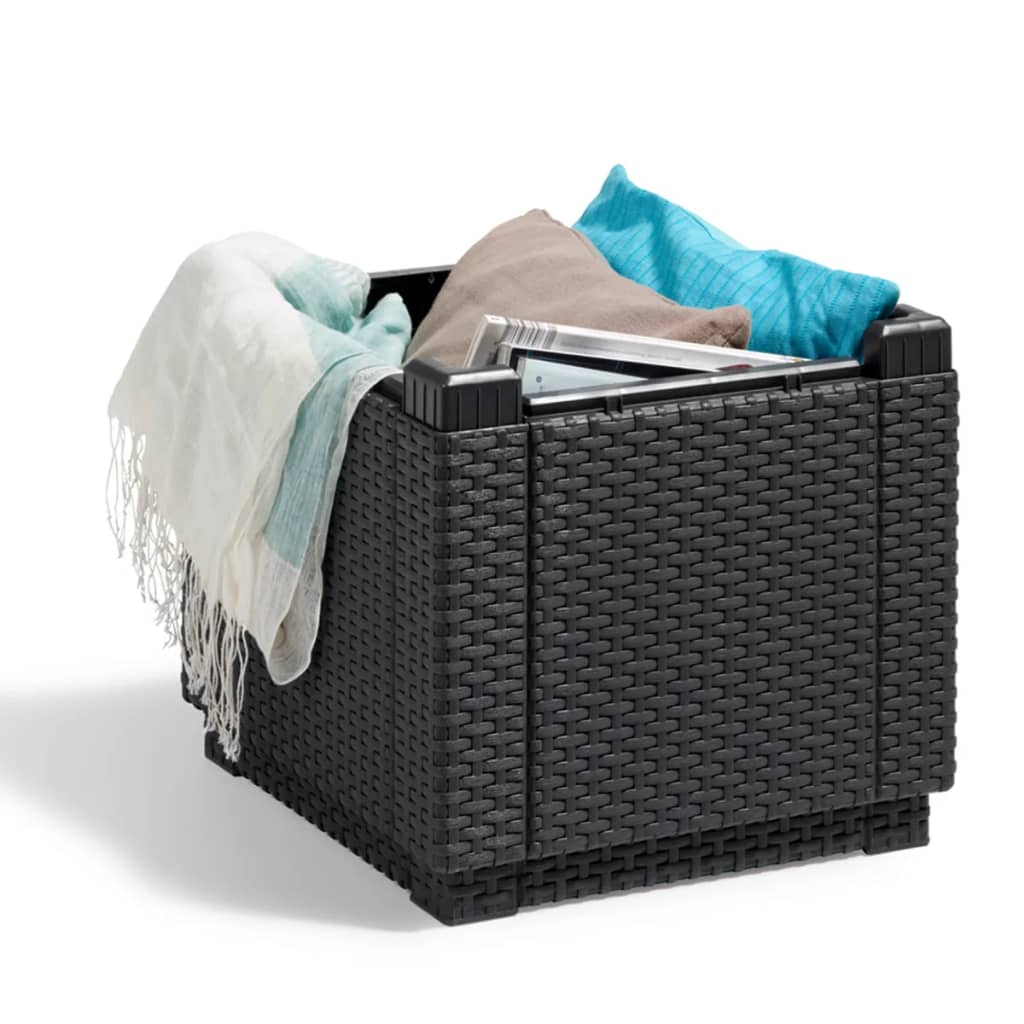 

Allibert Cube multifunctionele hocker grafiet 213785