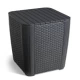 Allibert Bijzettafel Luzon grafiet 223932
