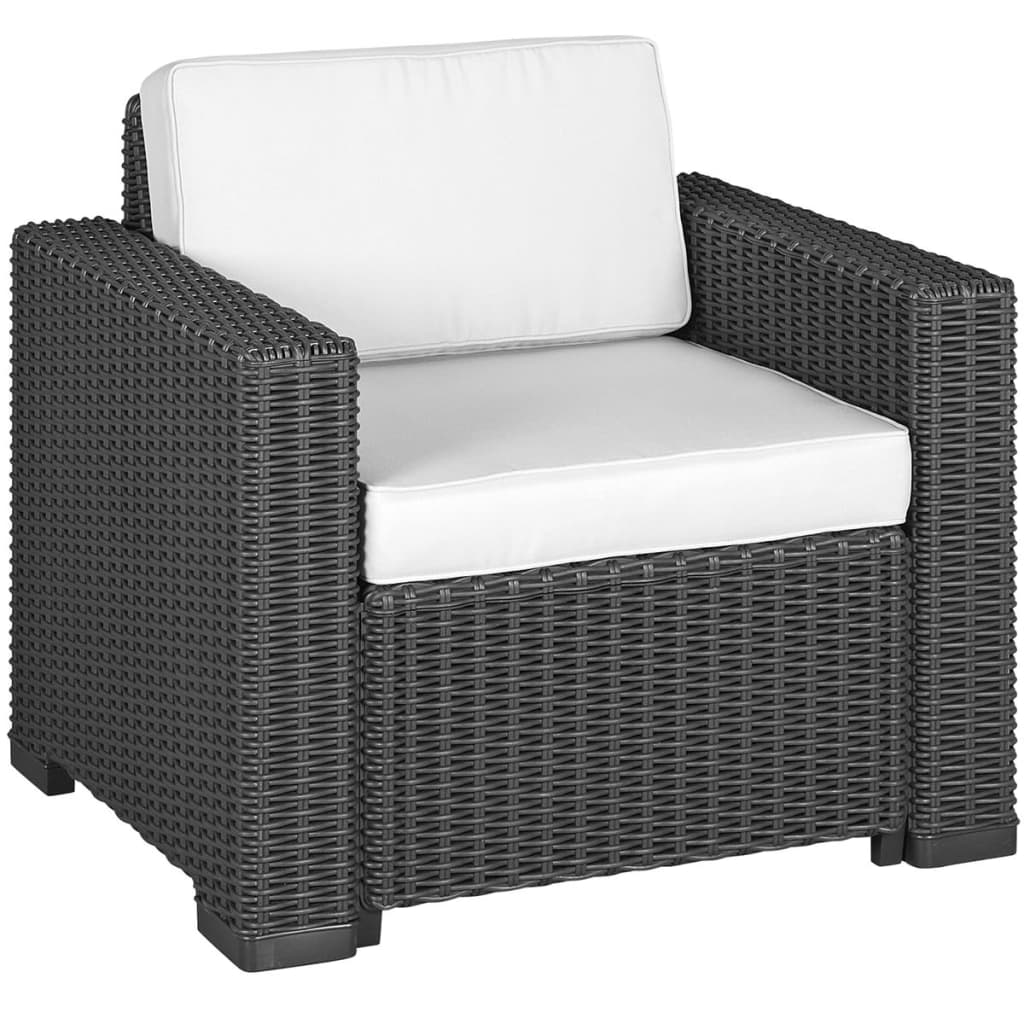 

Allibert Tuinstoel California grafiet 2 st 231561
