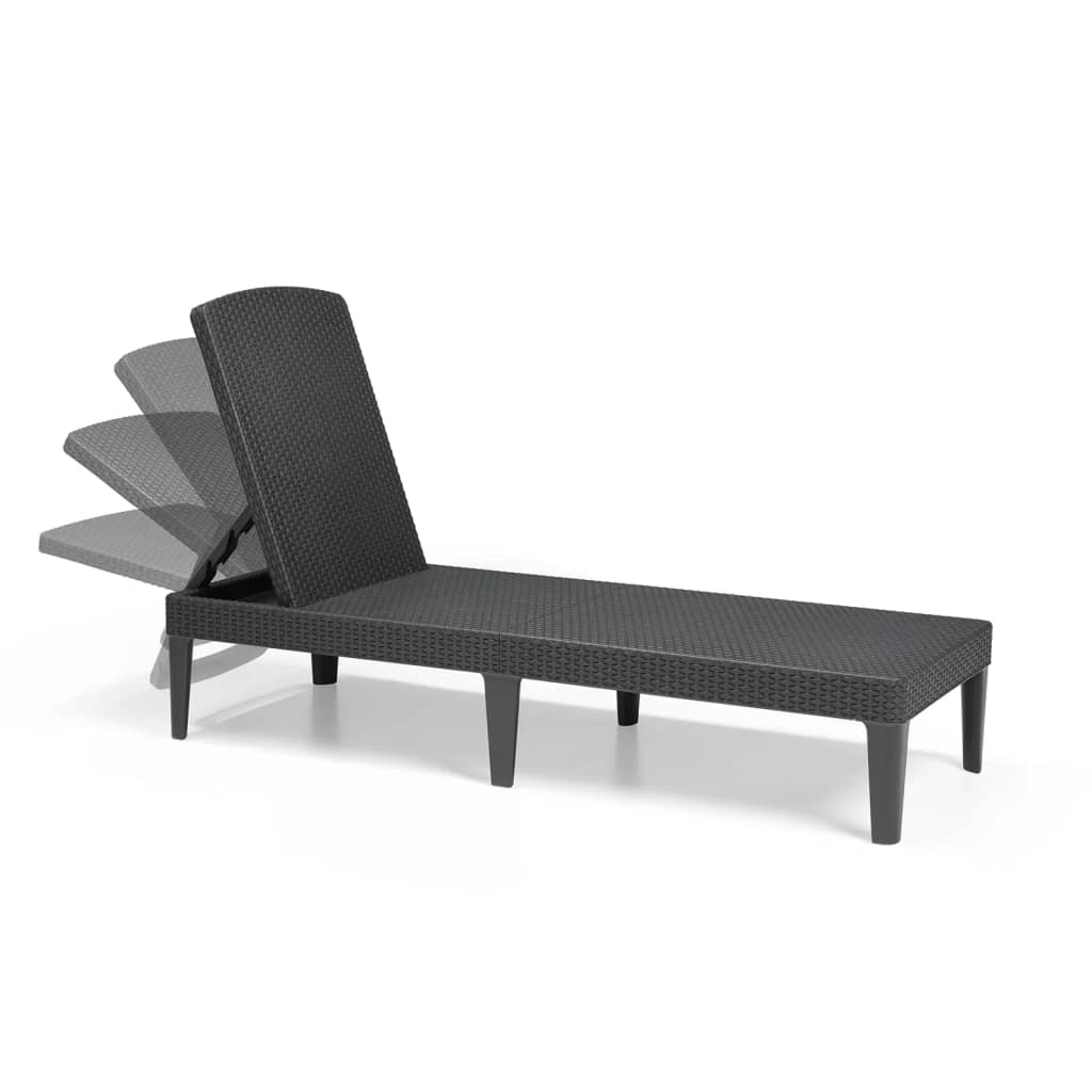 Sunlounger Jaipur Graphite 235162 Keter 19 width=274