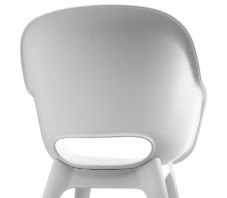 Allibert Chaises d'extérieur Akola 2 pcs Blanc Allibert Chaises d'extérieur Akola 2 pcs Blanc