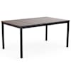 Keter Signature Porto laud 160 cm - saarepuit ja must teras
