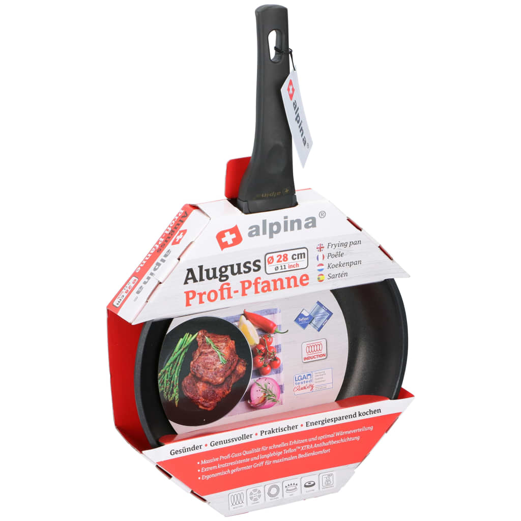 Alpina koekenpan - �28cm - anti-aanbaklaag