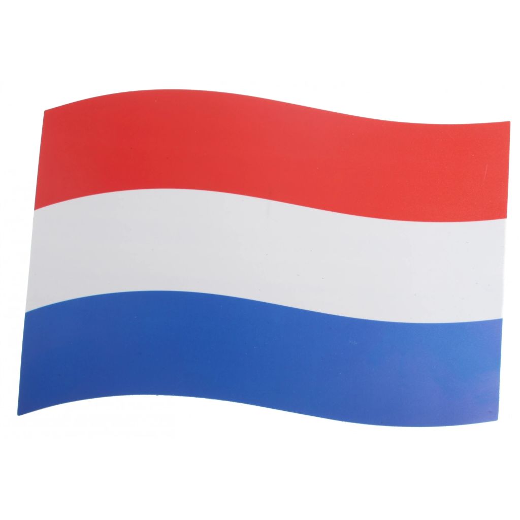 Afbeelding Nederland Autovlag magnetisch rood/wit/blauw 21 x 15 cm door Vidaxl.nl