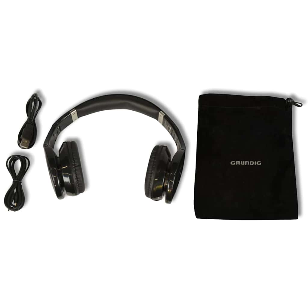 Grundig Kopfhörer Stereo Bluetooth Schwarz 300 mAh