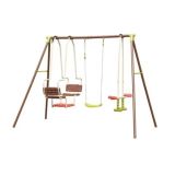 Eddy Toys Buitenschommel - Swingset Adventurer 3 delig