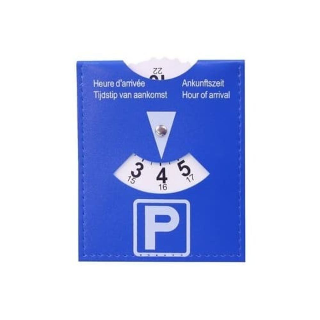 Lifetime Cars parkeerschijf 15 x 12 cm blauw