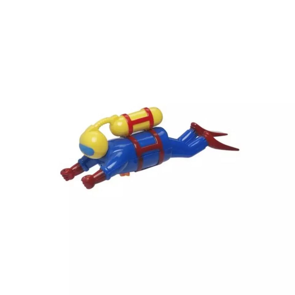 Eddy Toys Opwindbaar badspeelgoed: duiker 19 cm
