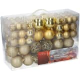 Kerstballen set 100 stuks-Goud