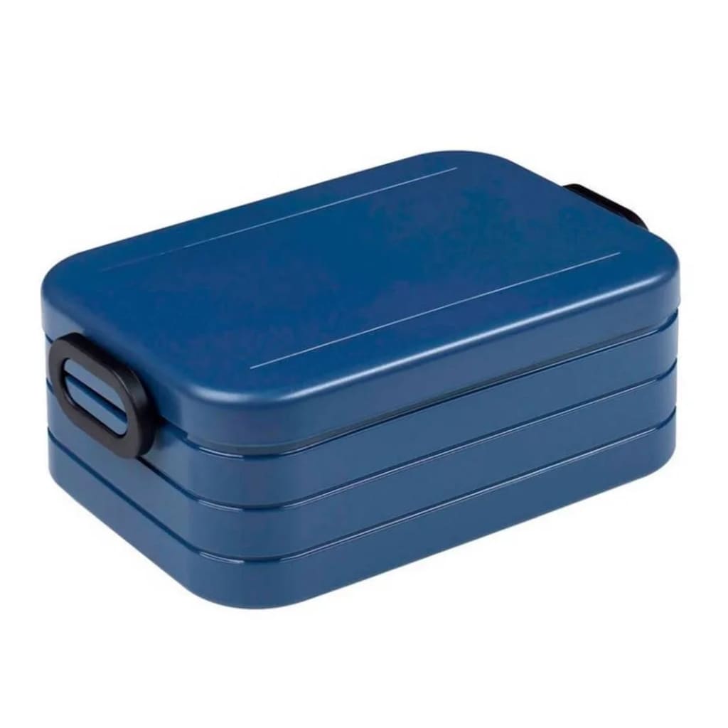 Rosti Mepal lunchbox Bento Midi 12 x 18,5 x 6,5 cm donkerblauw