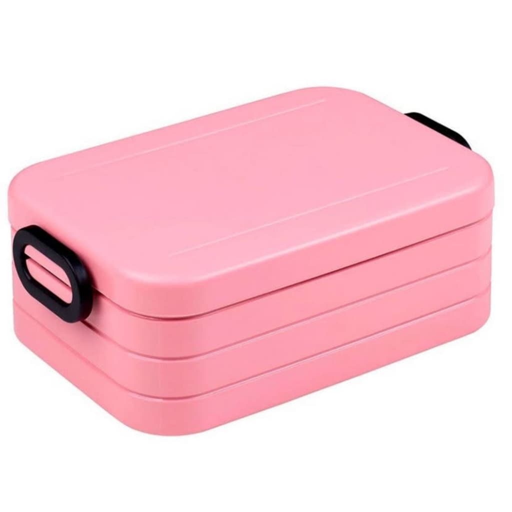 Rosti Mepal lunchbox Bento Midi 12 x 18,5 x 6,5 cm roze