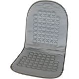 Carpoint stoelkussen met bolletjes 90 x 45 cm grijs