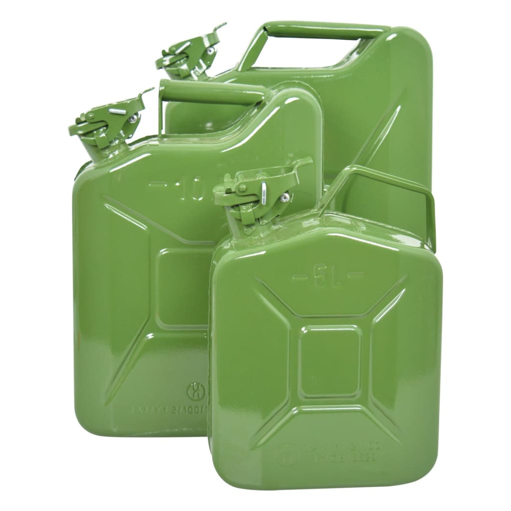 Carpoint Benzinetank 20 L metaal groen afbeelding