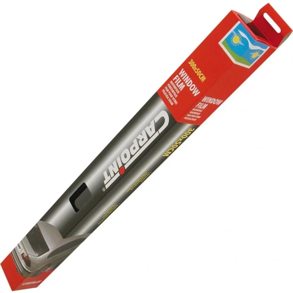 

Carpoint raamfolie limoblack 300 x 50 cm zwart