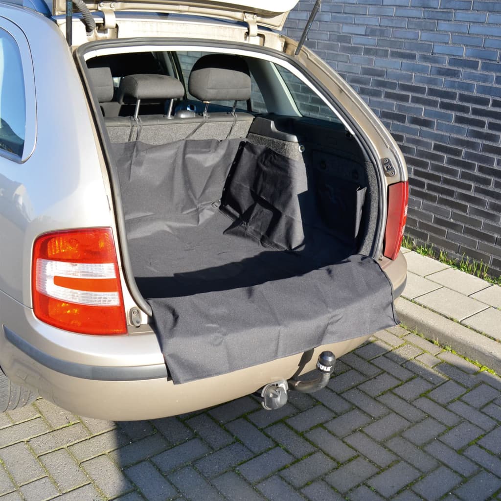 Carpoint Kofferbakbeschermer 110x100x40 cm zwart afbeelding